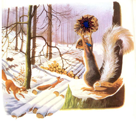 قصه کودکانه «سنجاب بازیگوش»-داستانهای مصور رنگی برای کودکان-ارشیو قصه و داستان ایپابفا